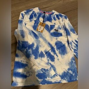 Long sleeve chubbies tie dye shirt